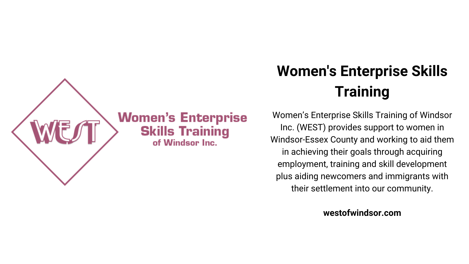 Women's Enterprise Skills Training 