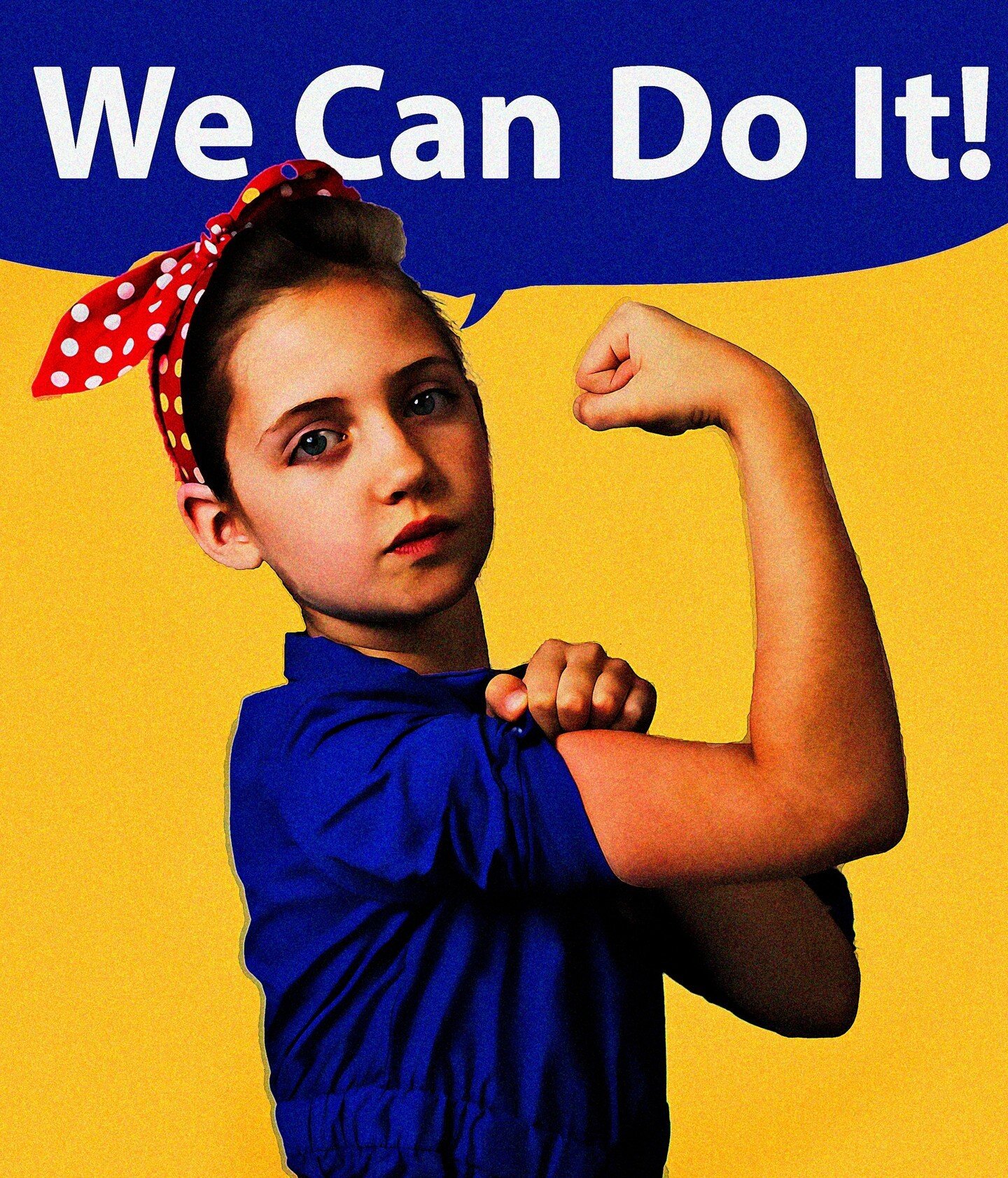 That one time little Dee dressed up as Rosie the Riveter.  So we had to do a photo to honor both the women who jumped into the workforce (my granny being one of those bad ass ladies) and all the artists who were involved in creating the music and ima