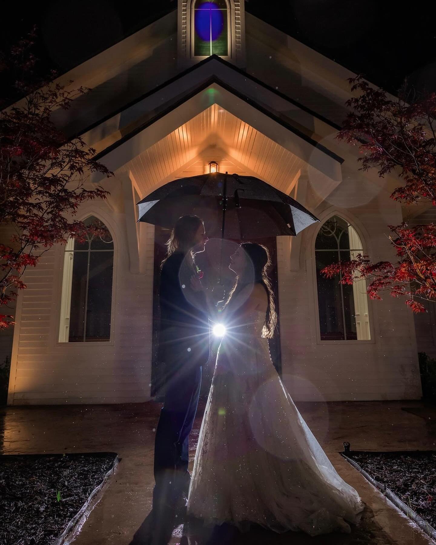 #lastphoto of the night during this #aprilwedding at @springsvenueedmond I try to end the wedding with cool #nightphotography during the #grandexit or right after.  These guys had some pretty wild storms come through and we got to take this gorgeous 