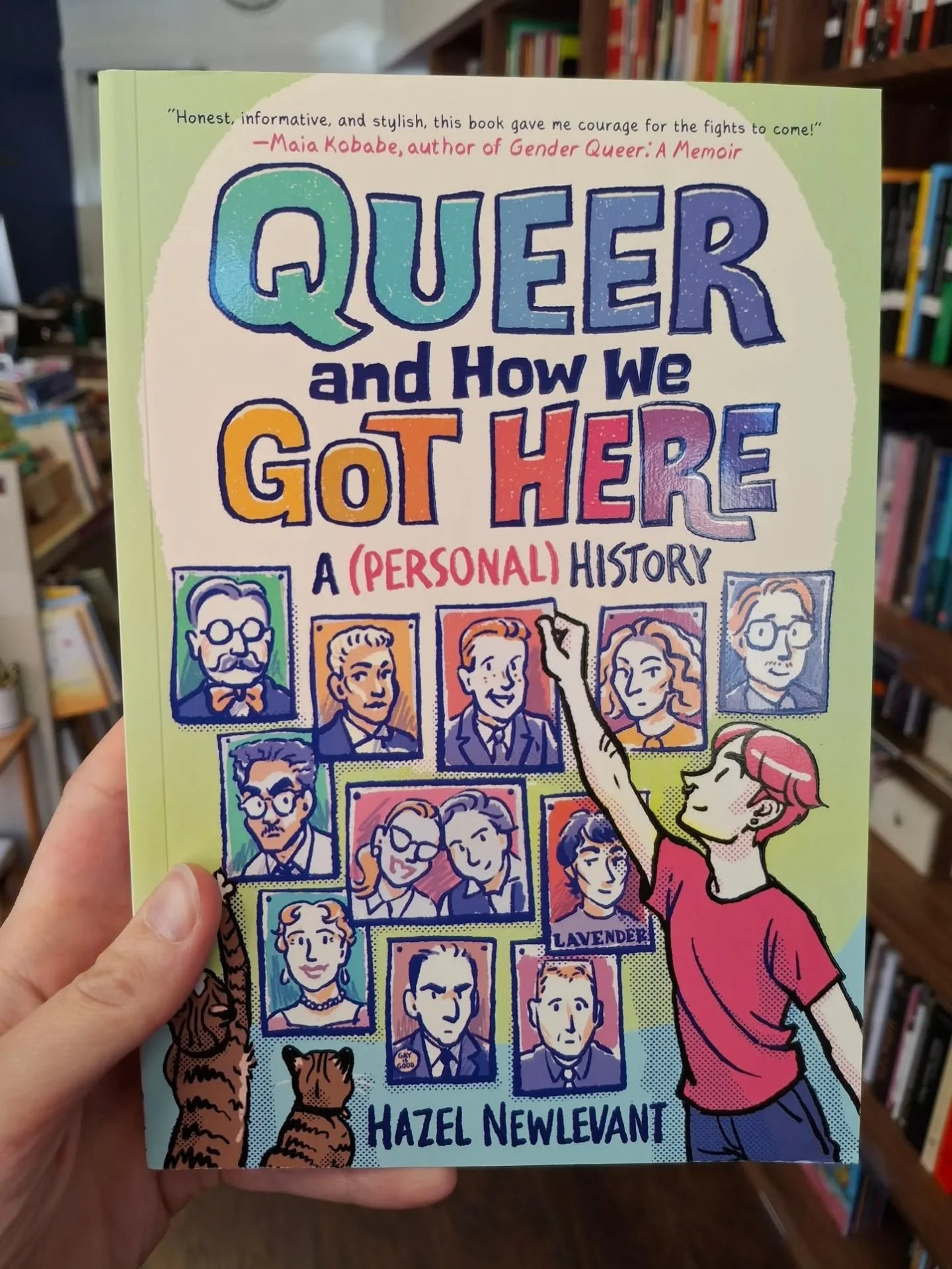 Happy Pride! ❤️🧡💛💚💙💜

Today and every day, we believe that love is love, and all people deserve to live their best, most authentic lives. &nbsp;

Stop in today to browse our collection of new and used books by LGBTQ+ authors, or shop our online 