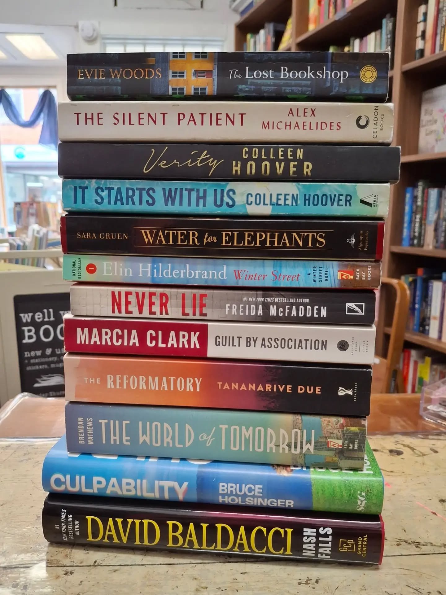 TGIF!

Here are just a few of the new arrivals we added to our shelves this week. No holds on these (sorry, some of them have already sold!), but most are still available and we're continuing to add more books to our shelves every day!

We're open un