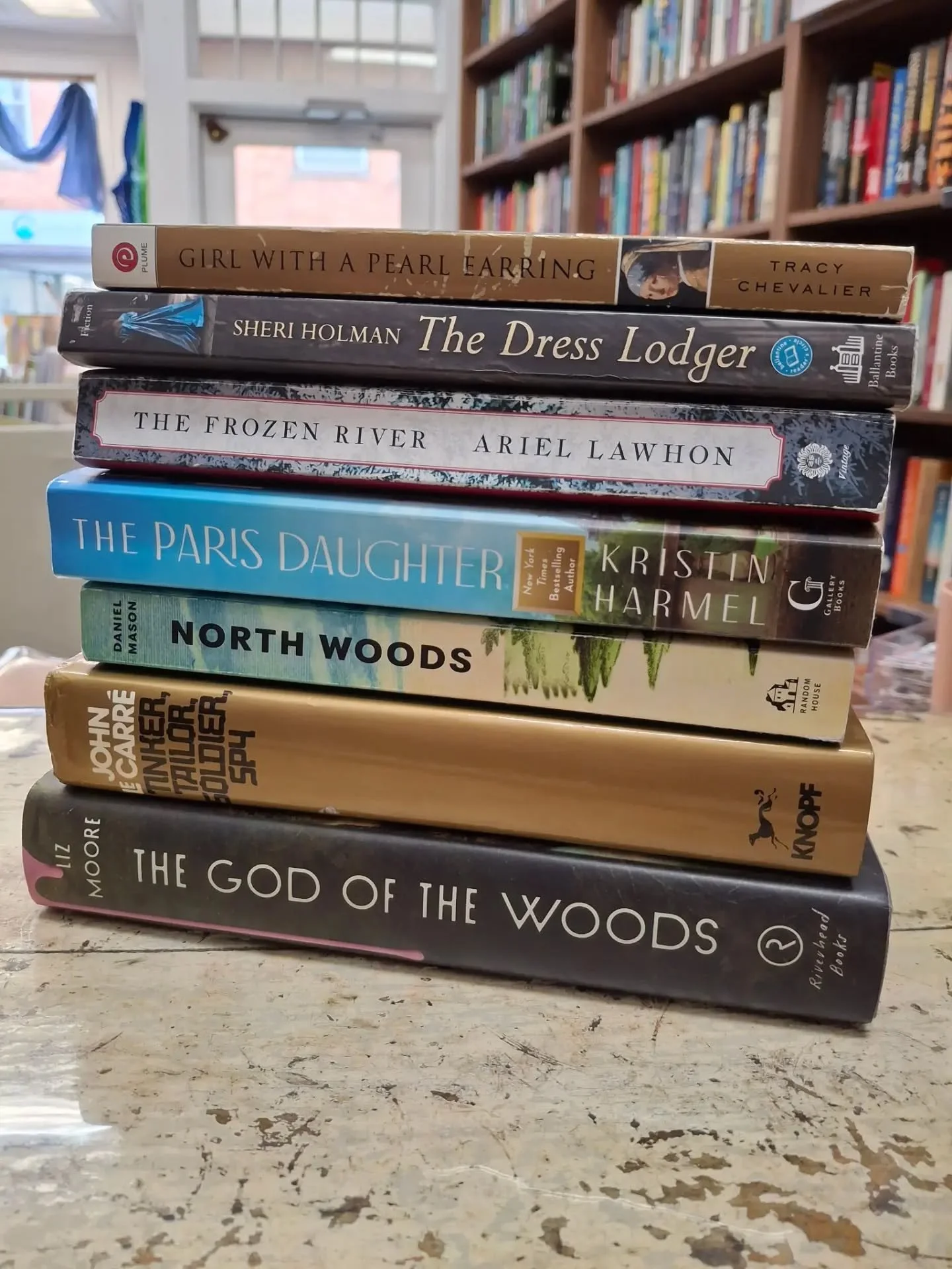 A few of this week's newest arrivals, all in gently-used condition. DM for holds. 📚