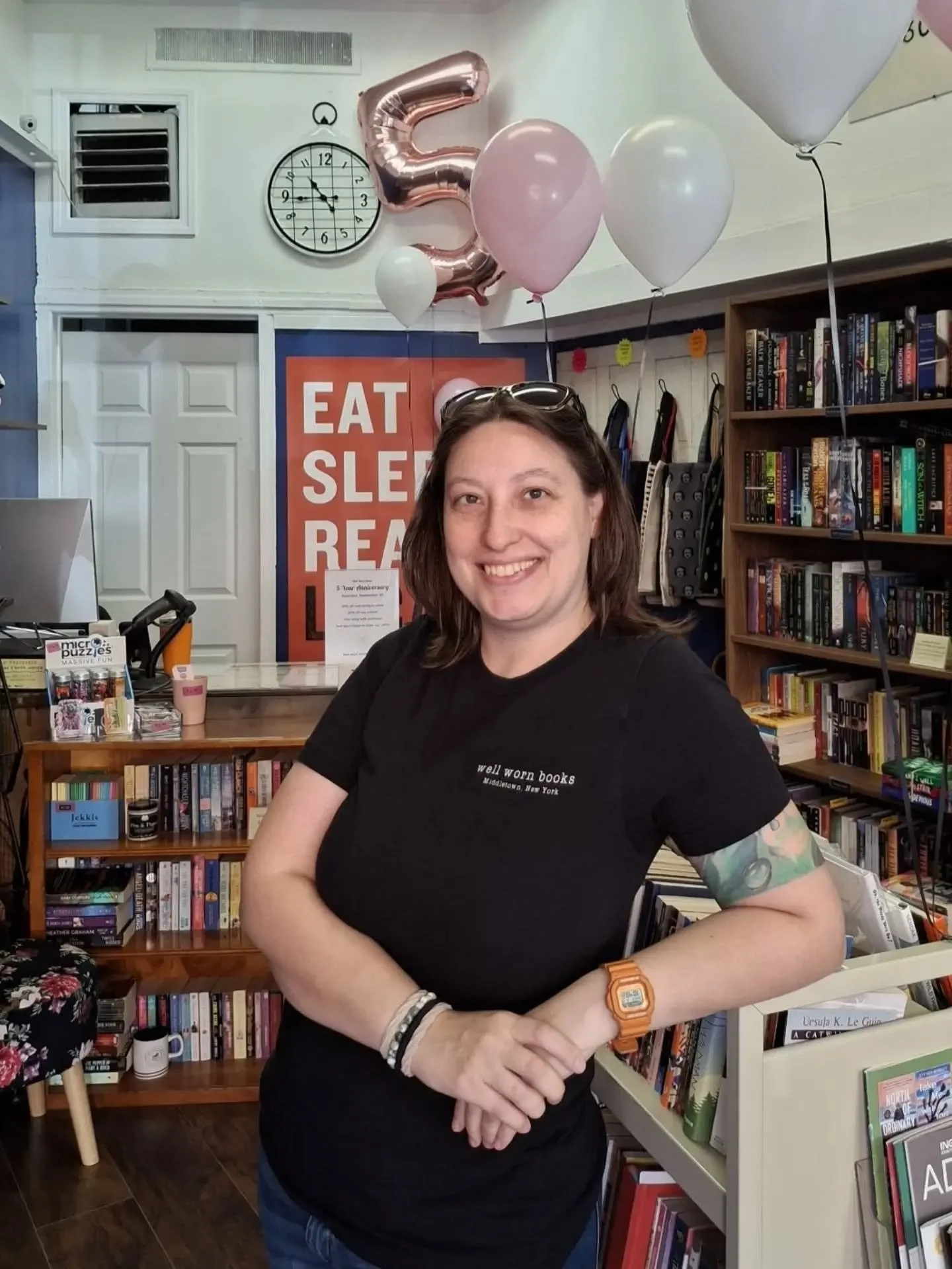 Thank you for celebrating our 5-year anniversary with us on Saturday! Fall is our favorite time of year in the bookstore, because it reminds us of our humble beginnings over on Wickham Avenue. We wouldn't be here, five years later, without you, so th