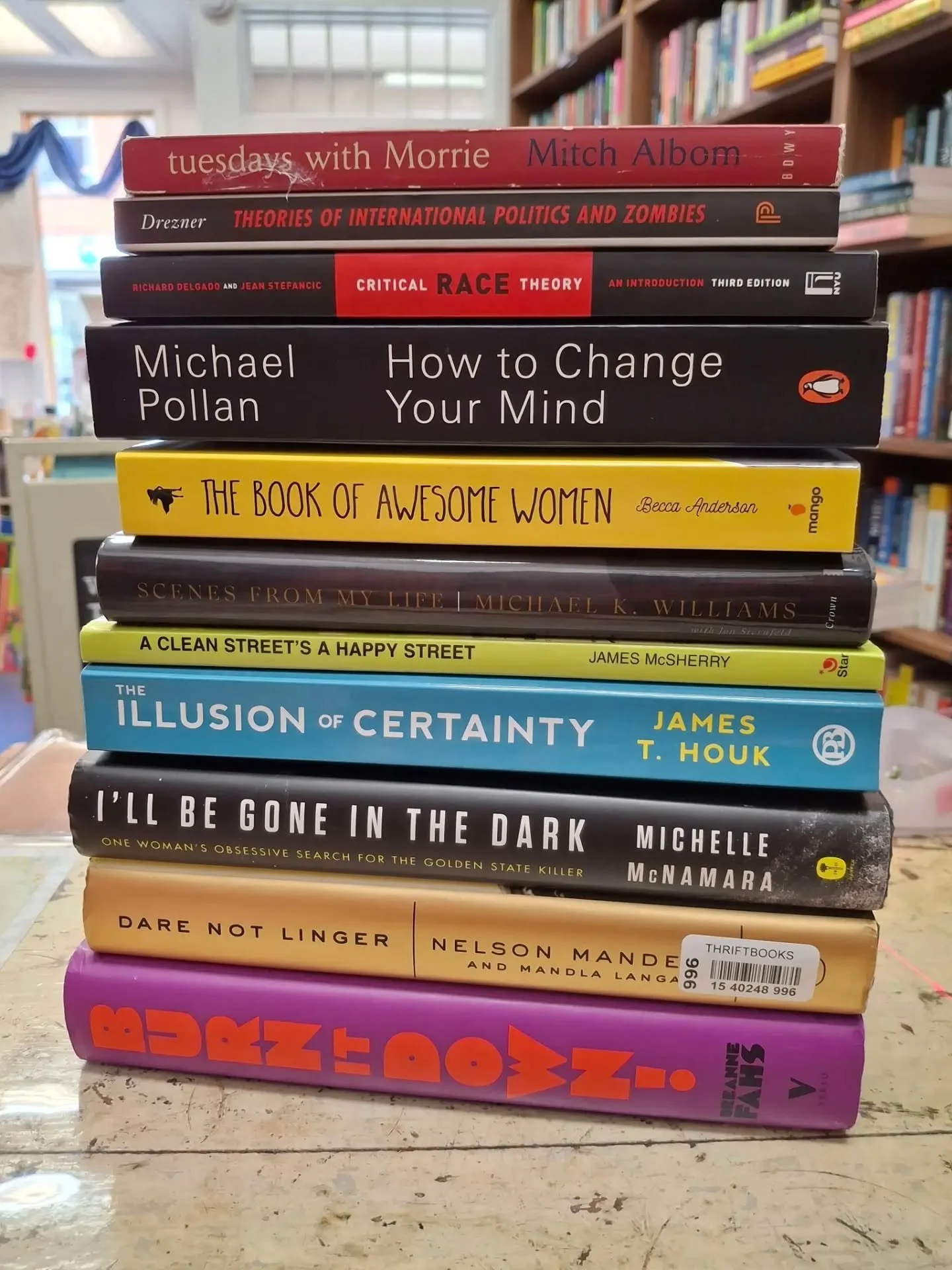 Even more new arrivals hitting the shelves this week, all in gently-used condition. DM for holds. 📚