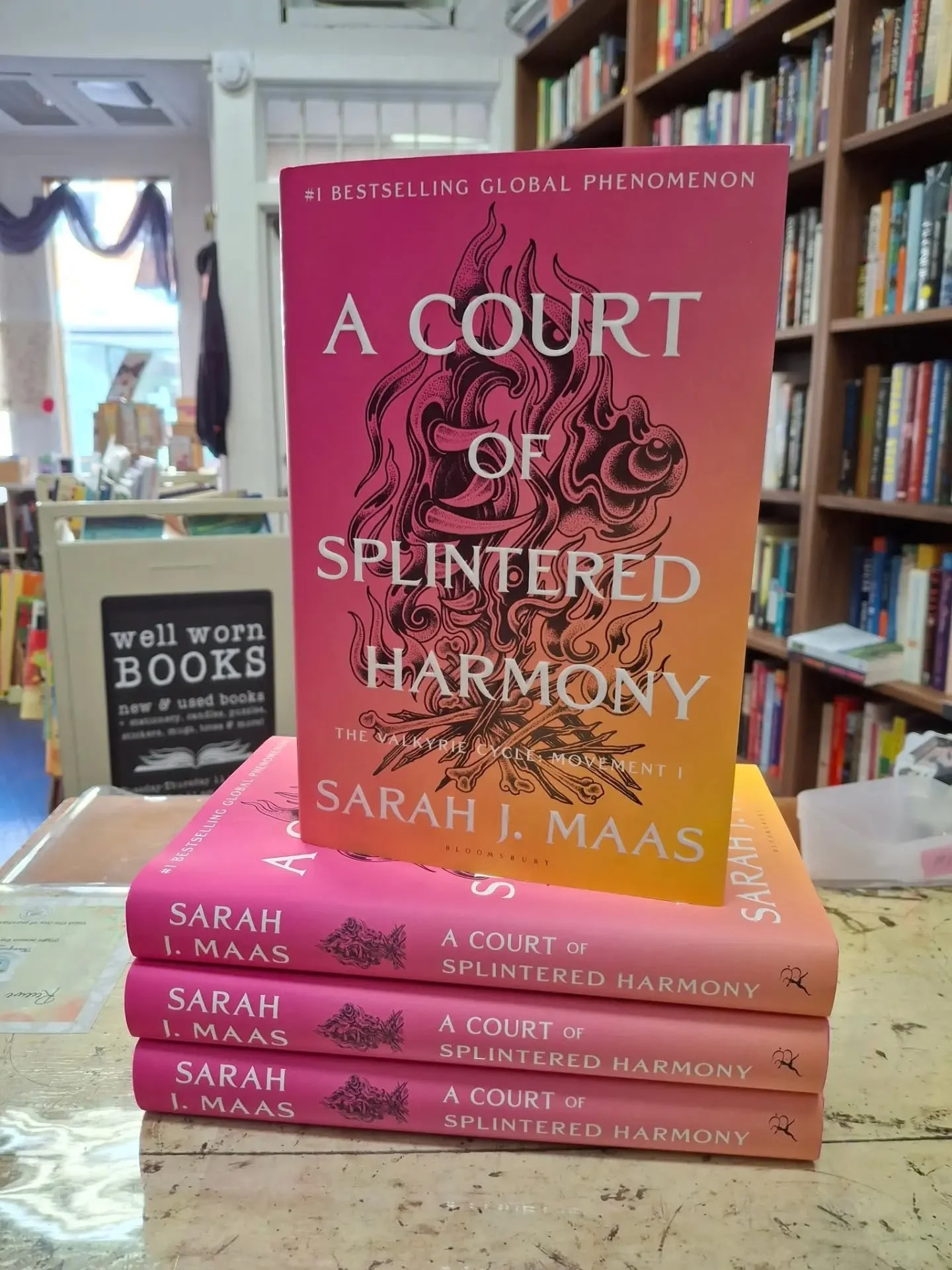 Happy release day, ACOTAR fans! This year's most anticipated new release is finally here! Paid pre-orders are now available for pick up, with more copies on the way! In the meantime, you can start reading today via the digital ebook or listening on L