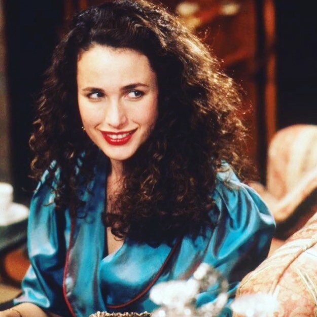If you have or admire naturally curly hair, Andie MacDowell&rsquo;s Bronte in the rom-com Green Card (1990) probably made a mark on you. As a &ldquo;bird seed&rdquo;-eating horticulturalist who marries a French man she&rsquo;s just met in order to sn