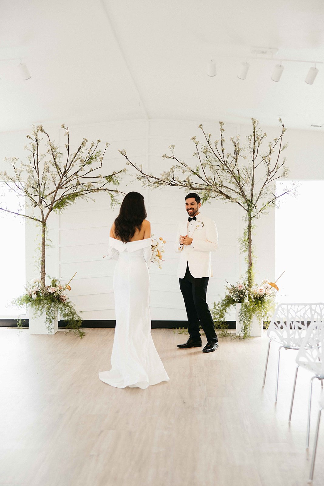 Neutral Wedding Ceremony at The Venue at Shadow Rock