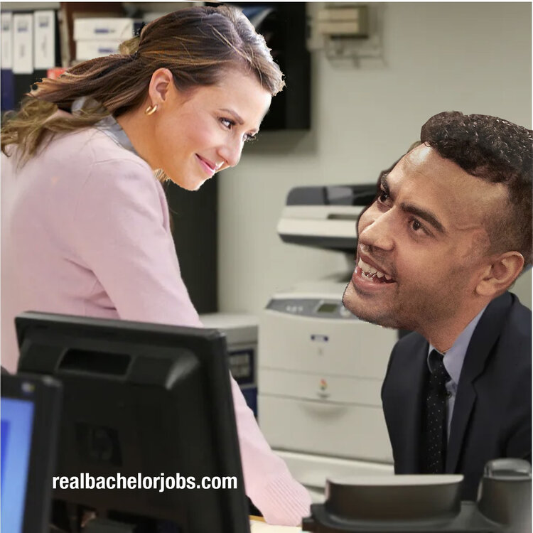 Look closer, that is not Pam Beesly.