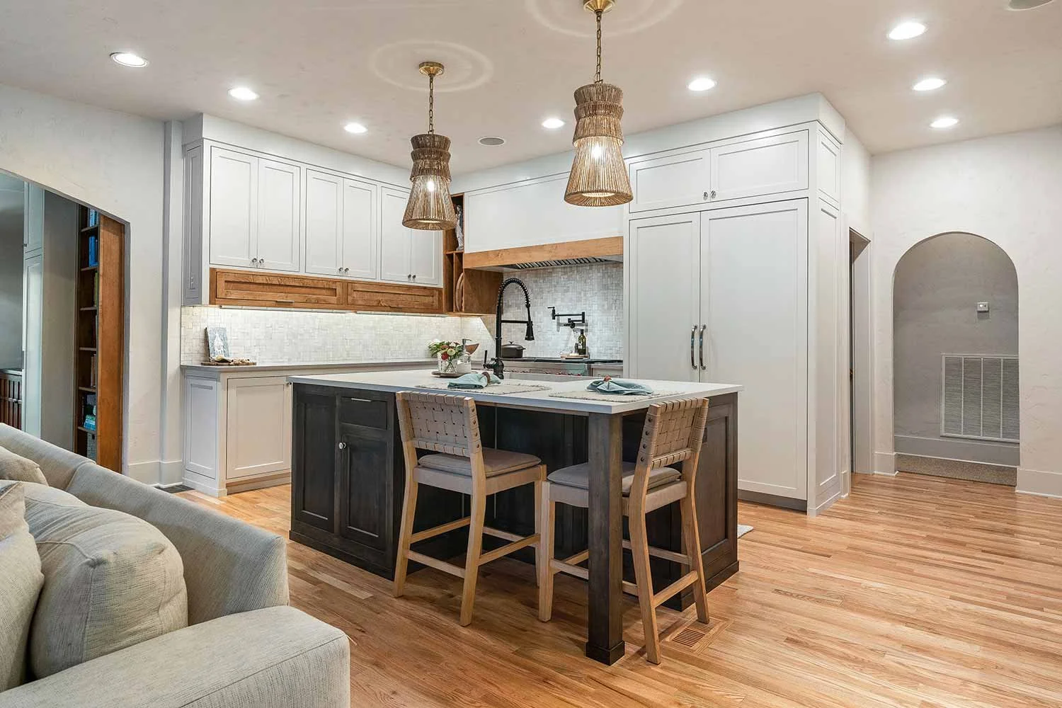 Modern Farmhouse Kitchen Remodel in Birmingham, AL by ELM Construction LLC project photo
