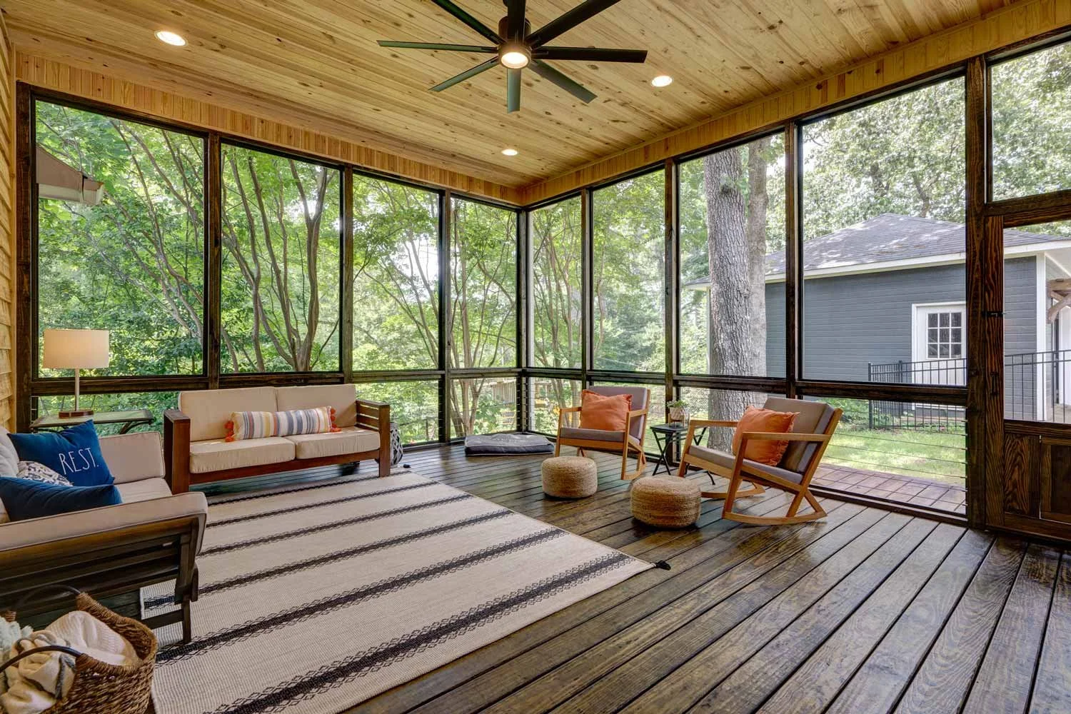 Screened Porch Addition Homewood, AL