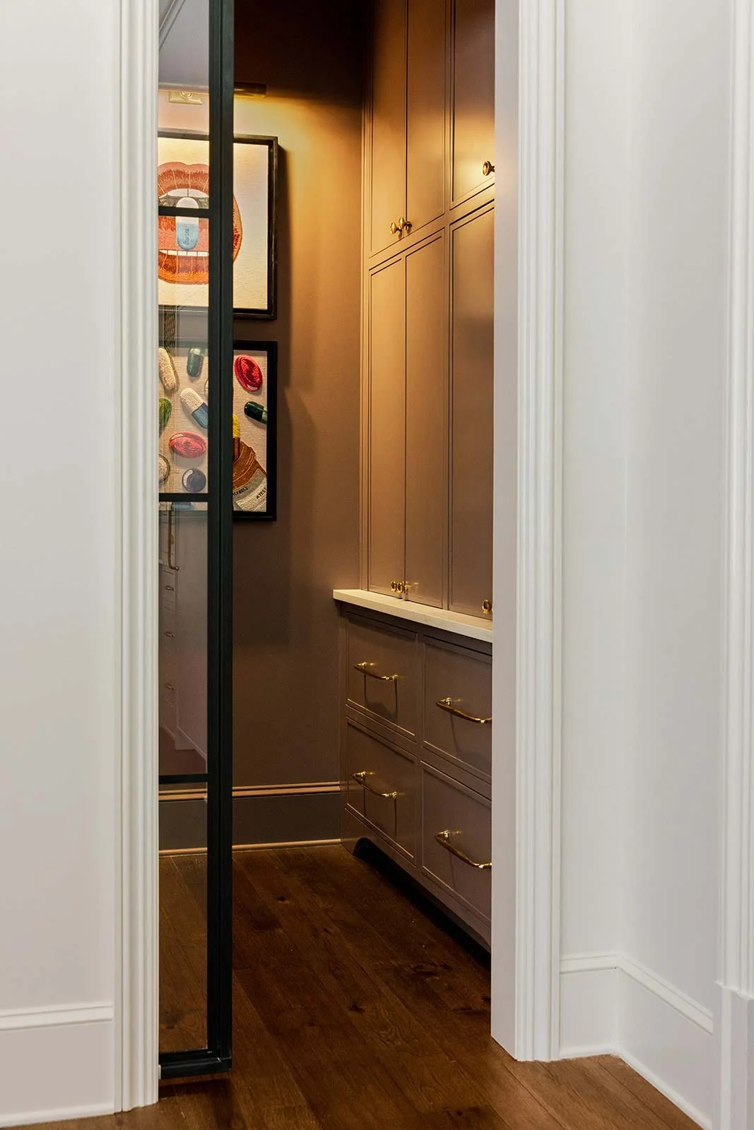 Separate storage area off the main kitchen