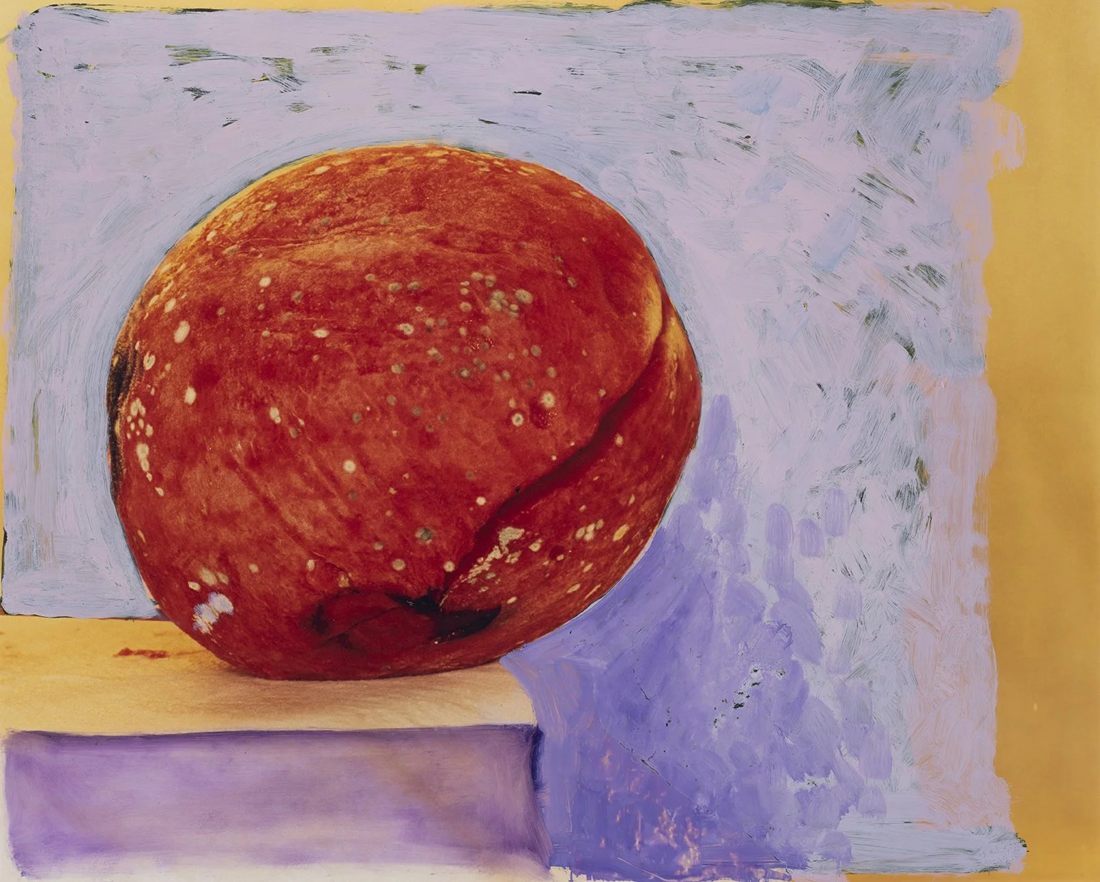 oil painted photograph, 29 x 36 inches