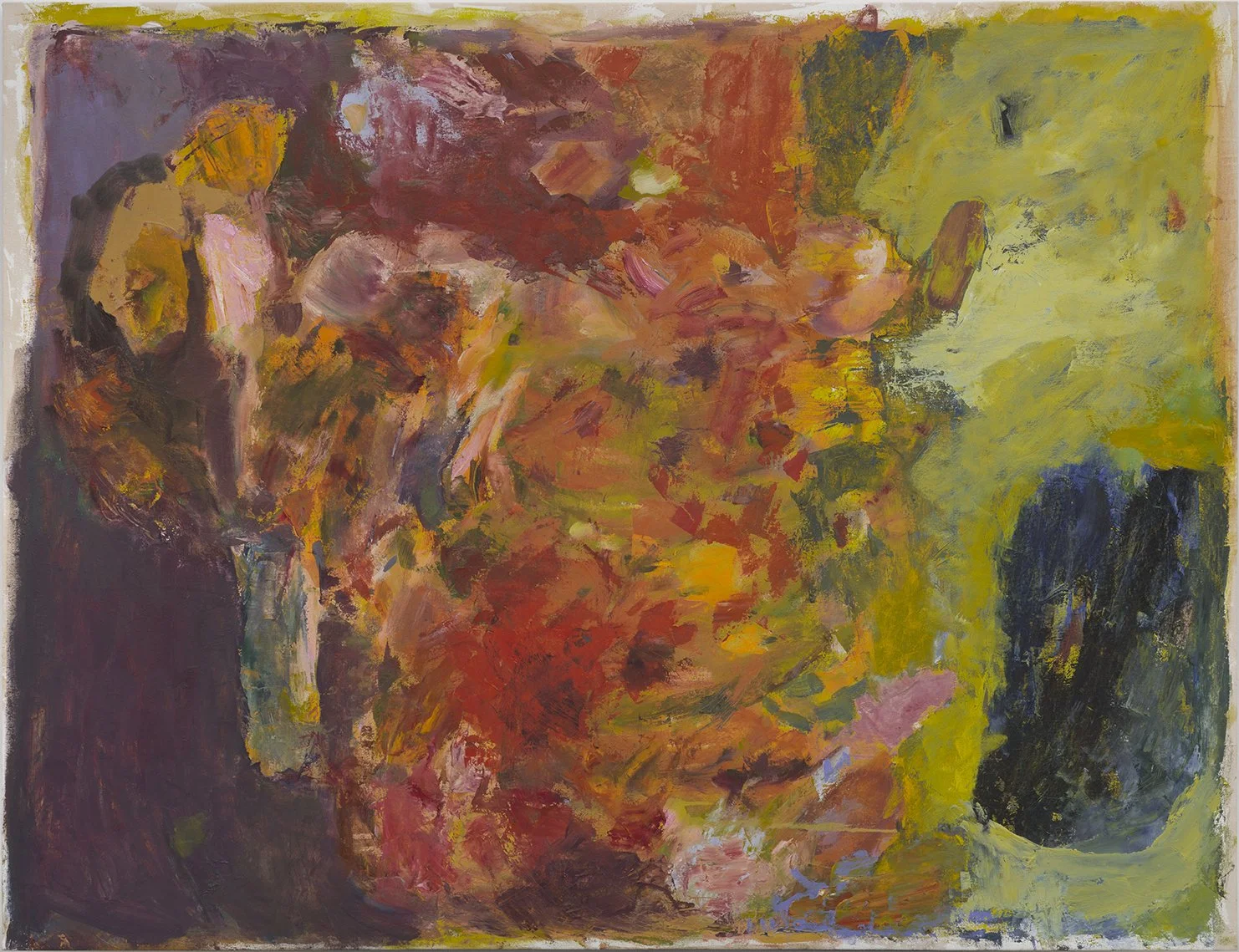 oil on canvas, 43 x 56 inches