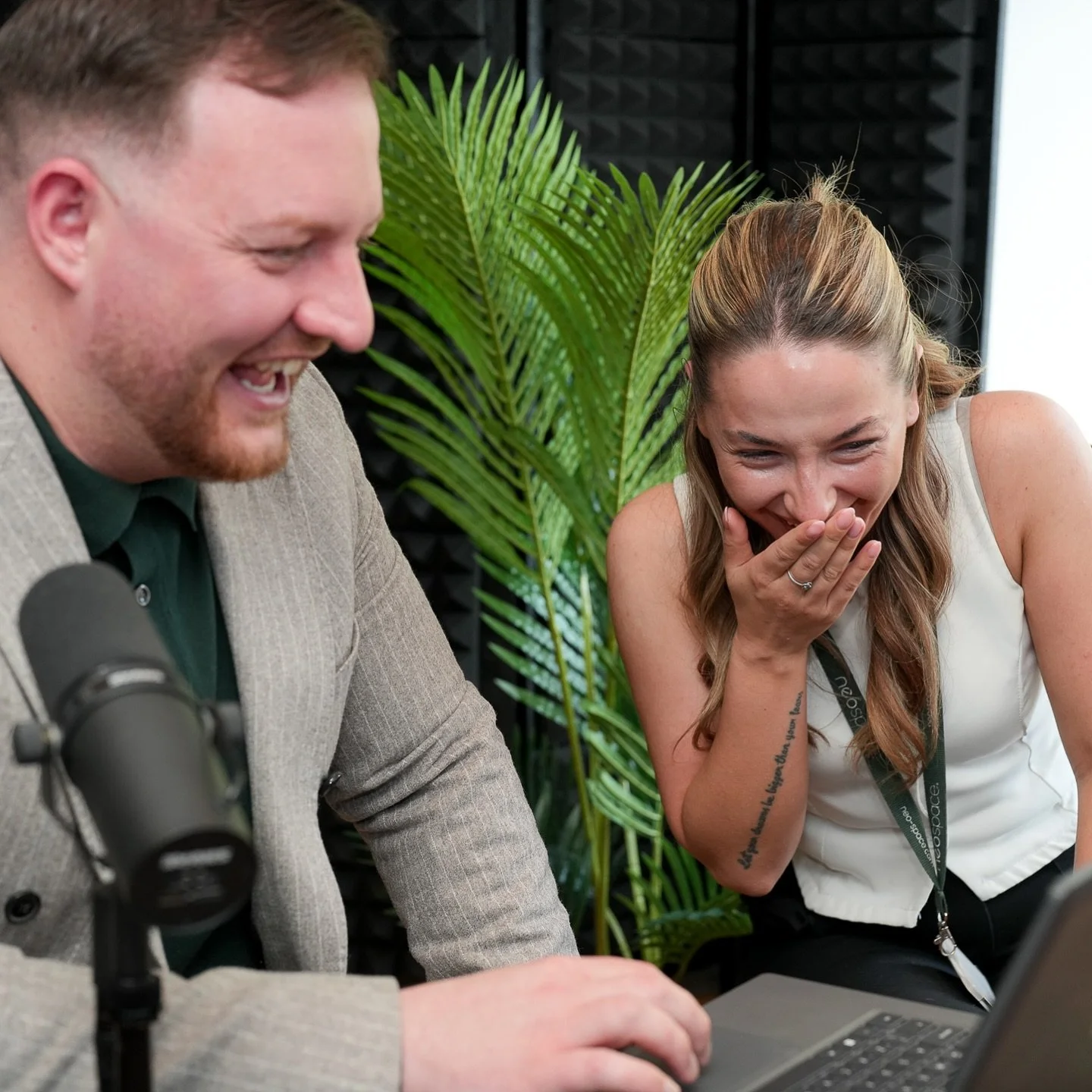 The @studio10hq team was proud to open the doors to our new location this afternoon, welcoming @jason_8388 from @chambertalk , @kelcimaygraham from @neospace.official and Craig Mitchell from @djalexanderprop who kindly debuted our brand new studio sp