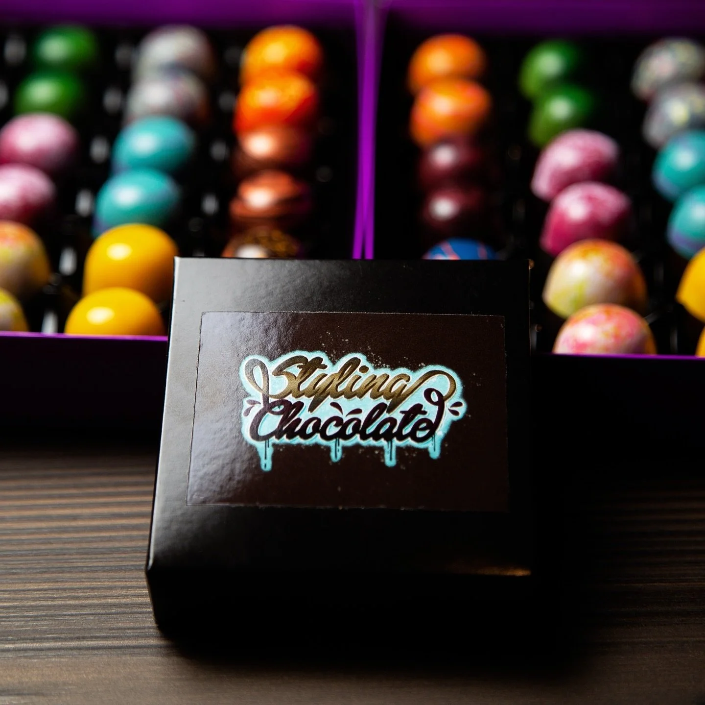 Thanks to our friends at @stylingchocolate for an exciting delivery today! 🍫📸 #chocolate #art #chocolatier #foodporn #aberdeen #scotland #photography #studio