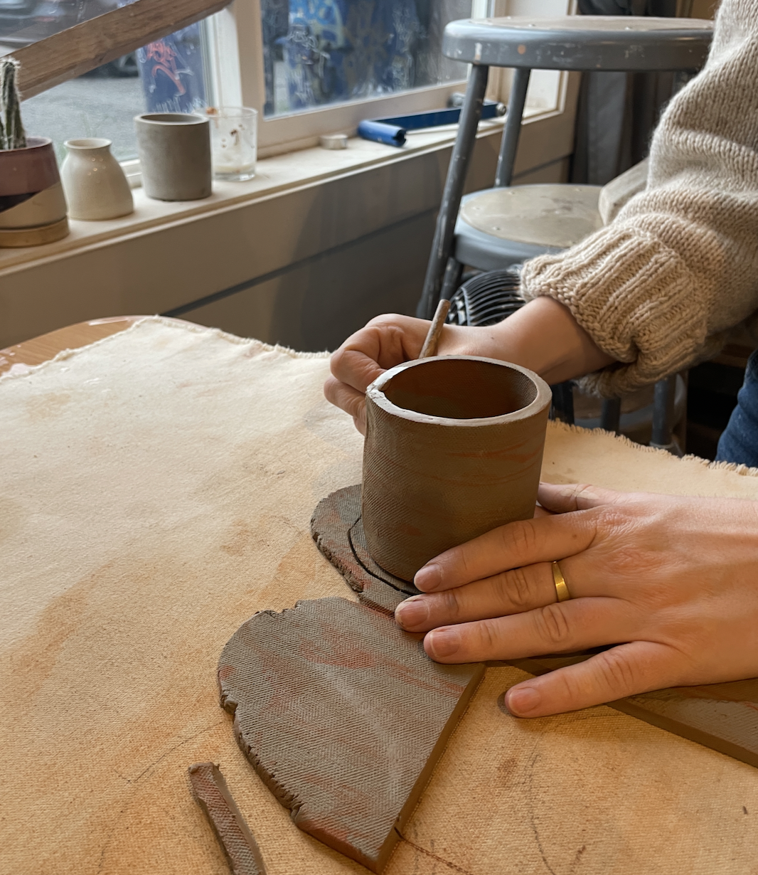 slab built butter dishes
