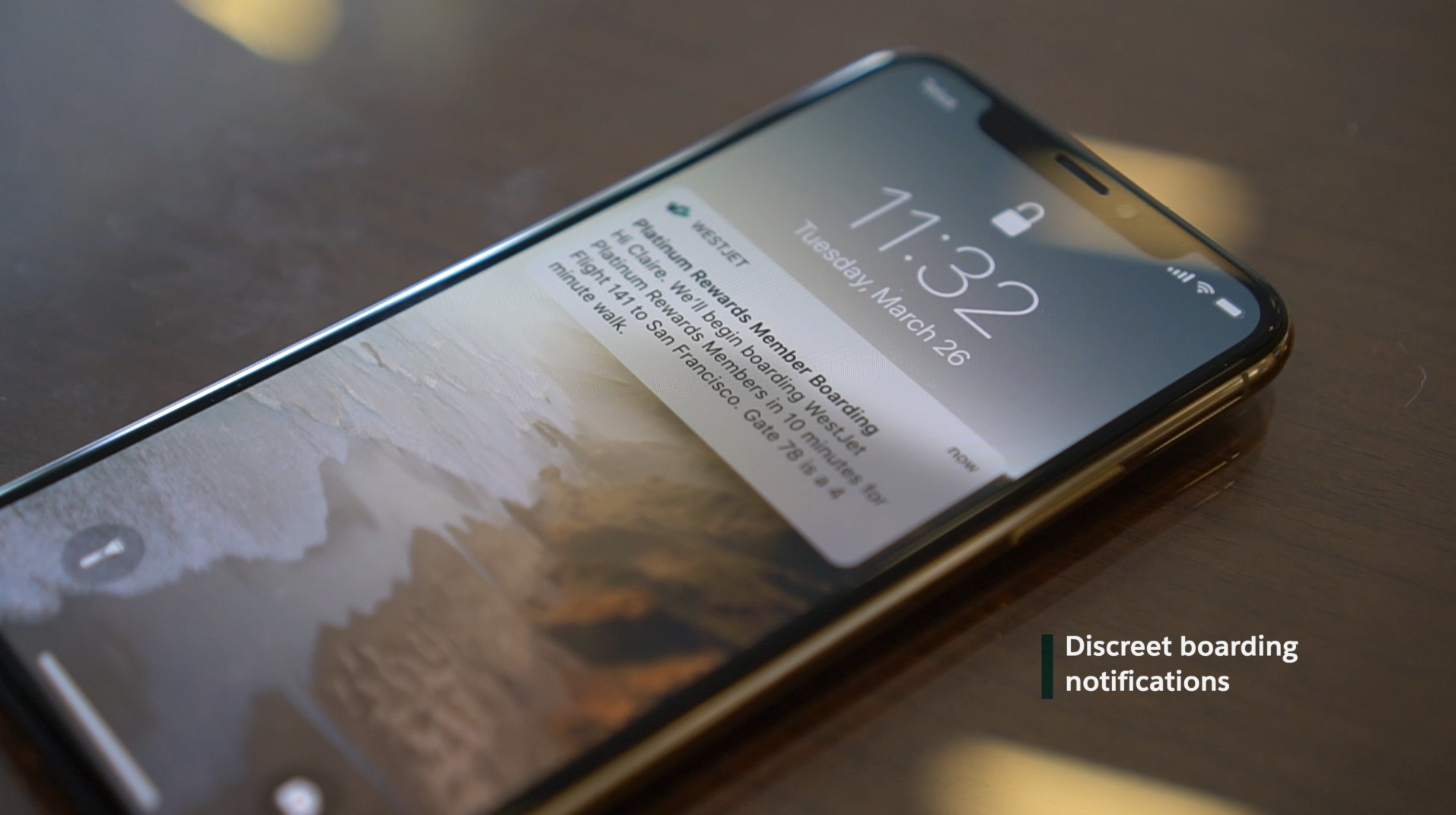 Discreet Boarding Notifications