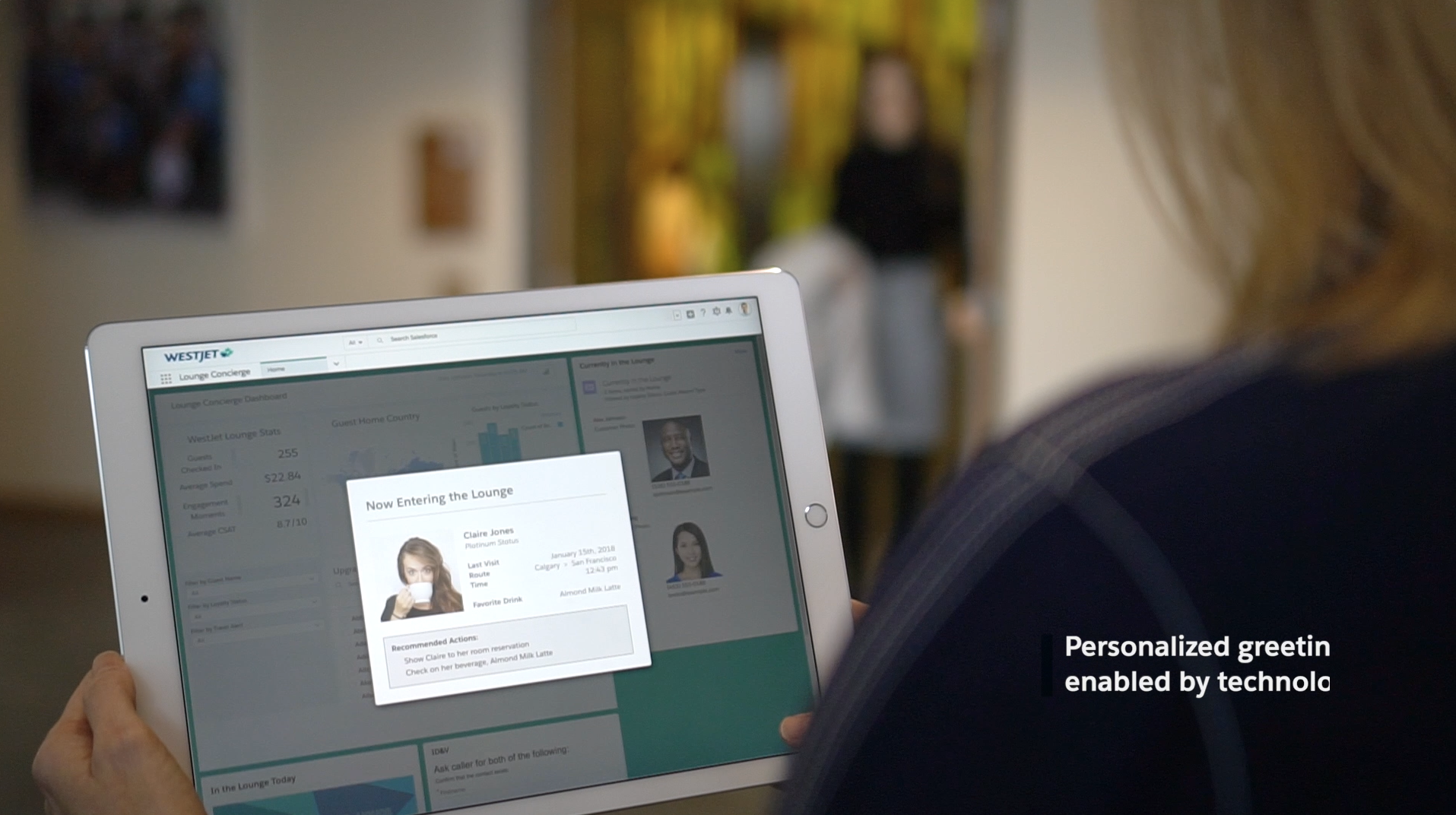Lounge Concierge Experience