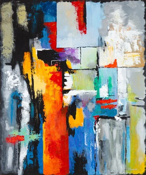 Pillar of Fire 24X36 Acrylic