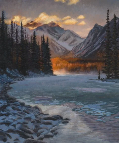 Mt Edith Cavell Jasper
Oil 24x36 framed