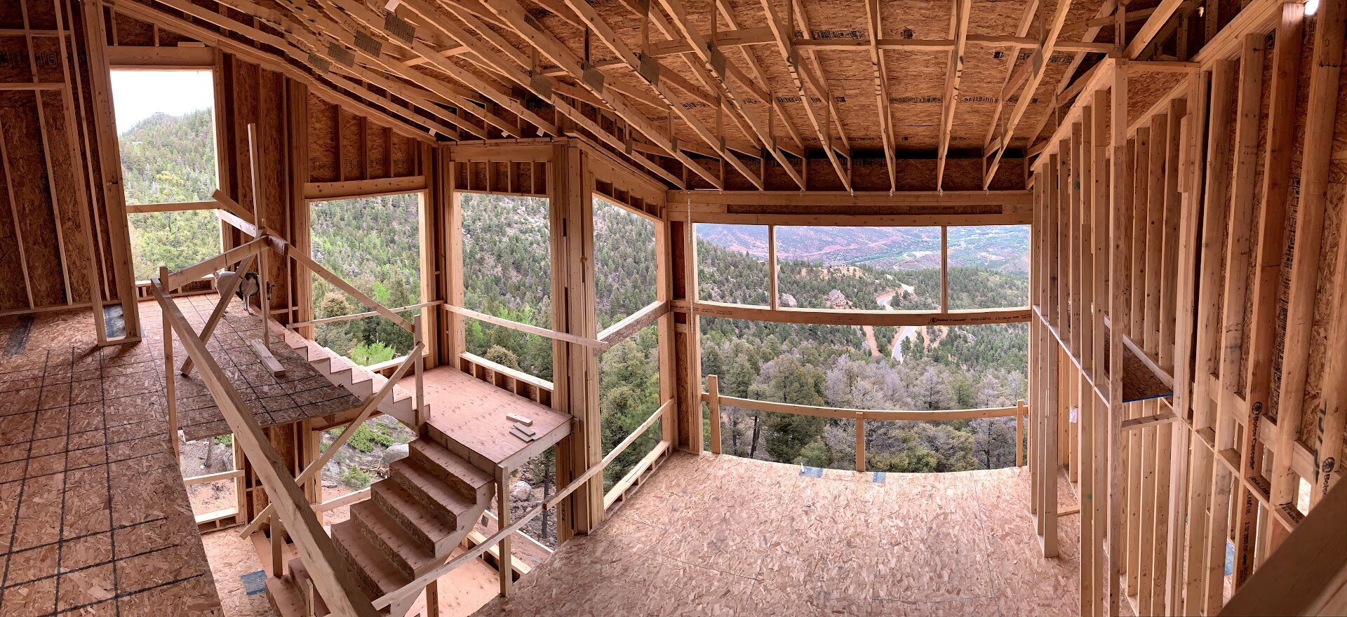 Hillside Home: Building Site Progress