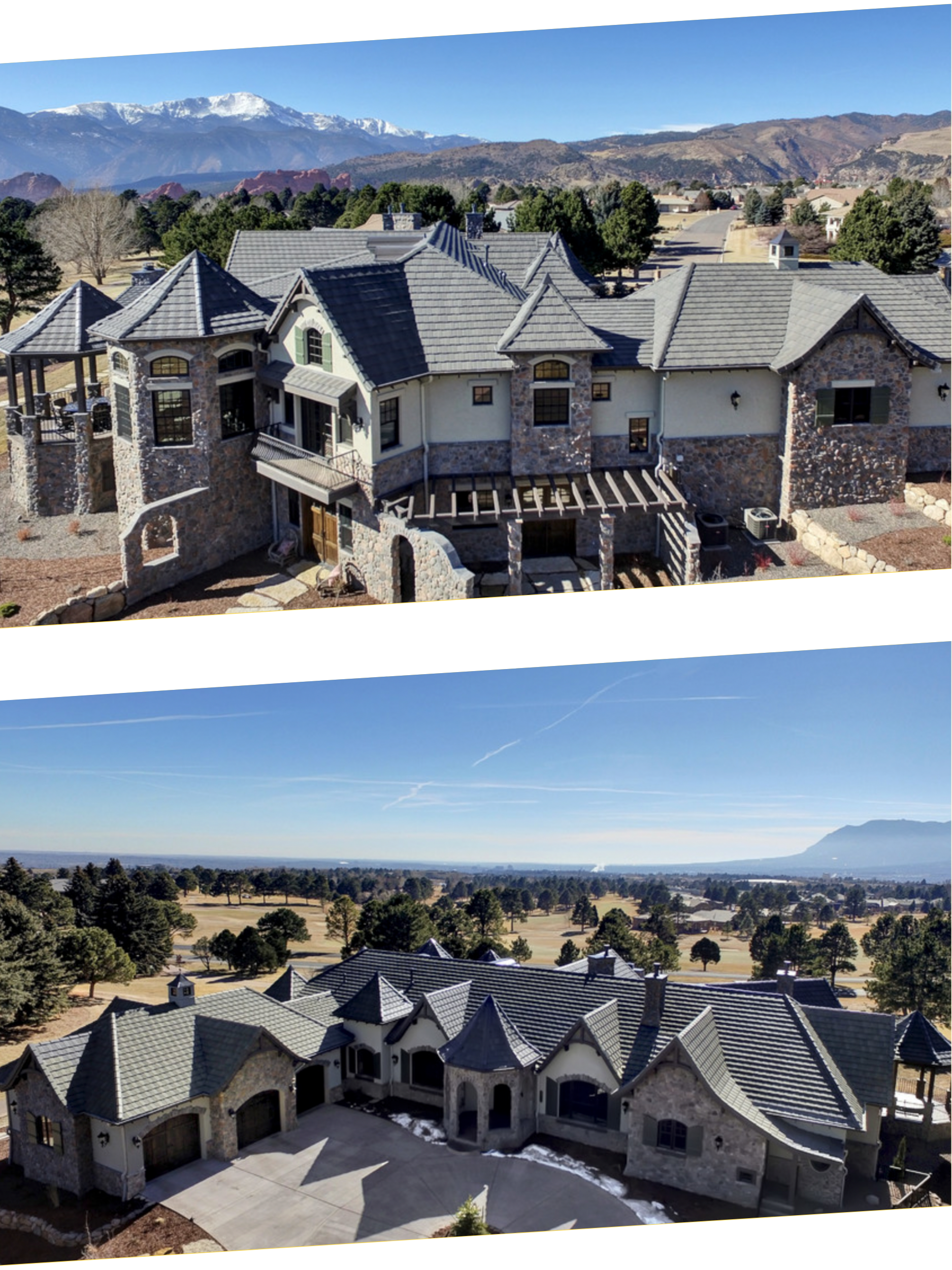 Award winning luxury home in Colorado Springs designed by LGA Studios.