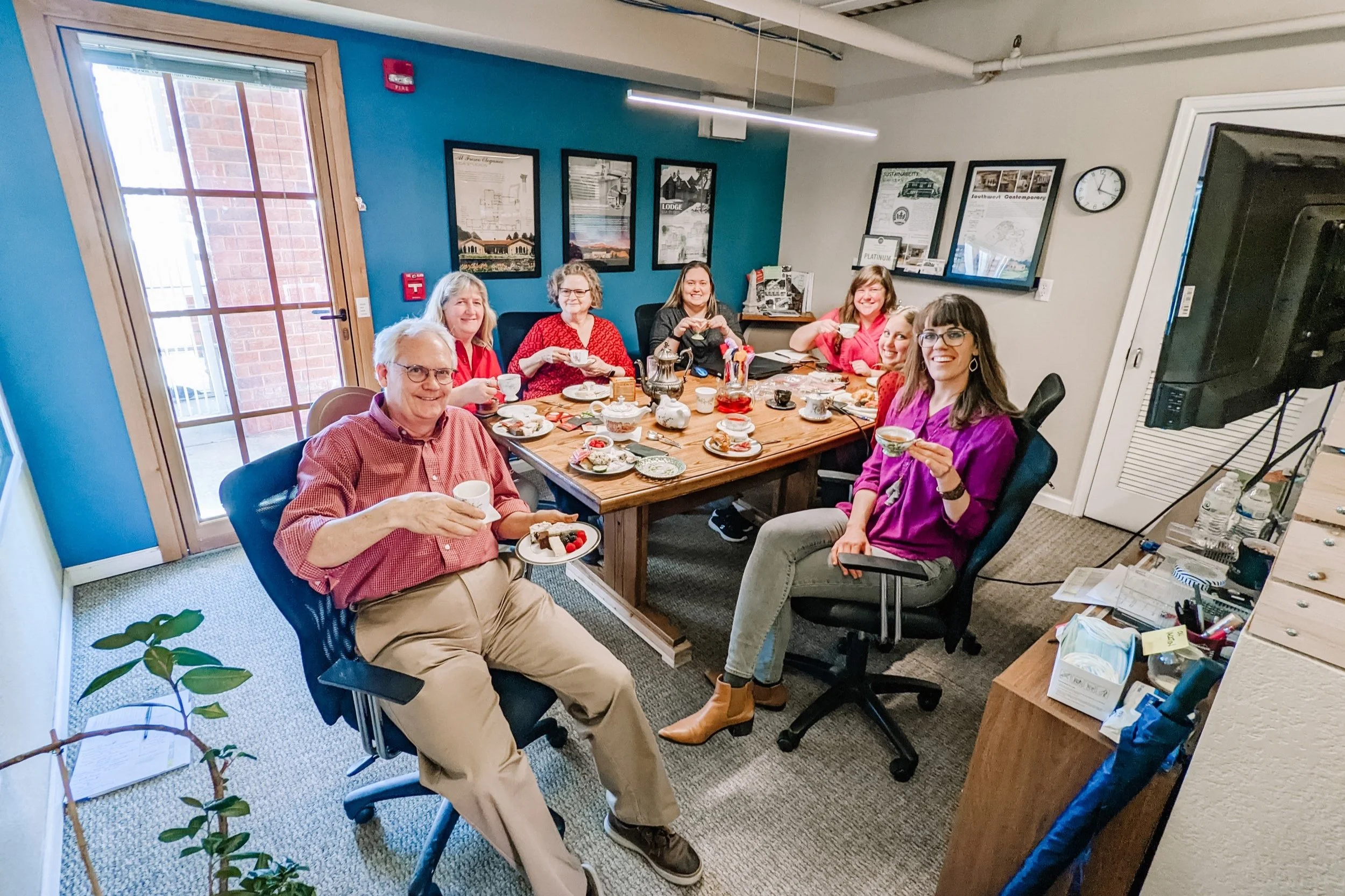 Valentine’s Day Tea-m Meeting