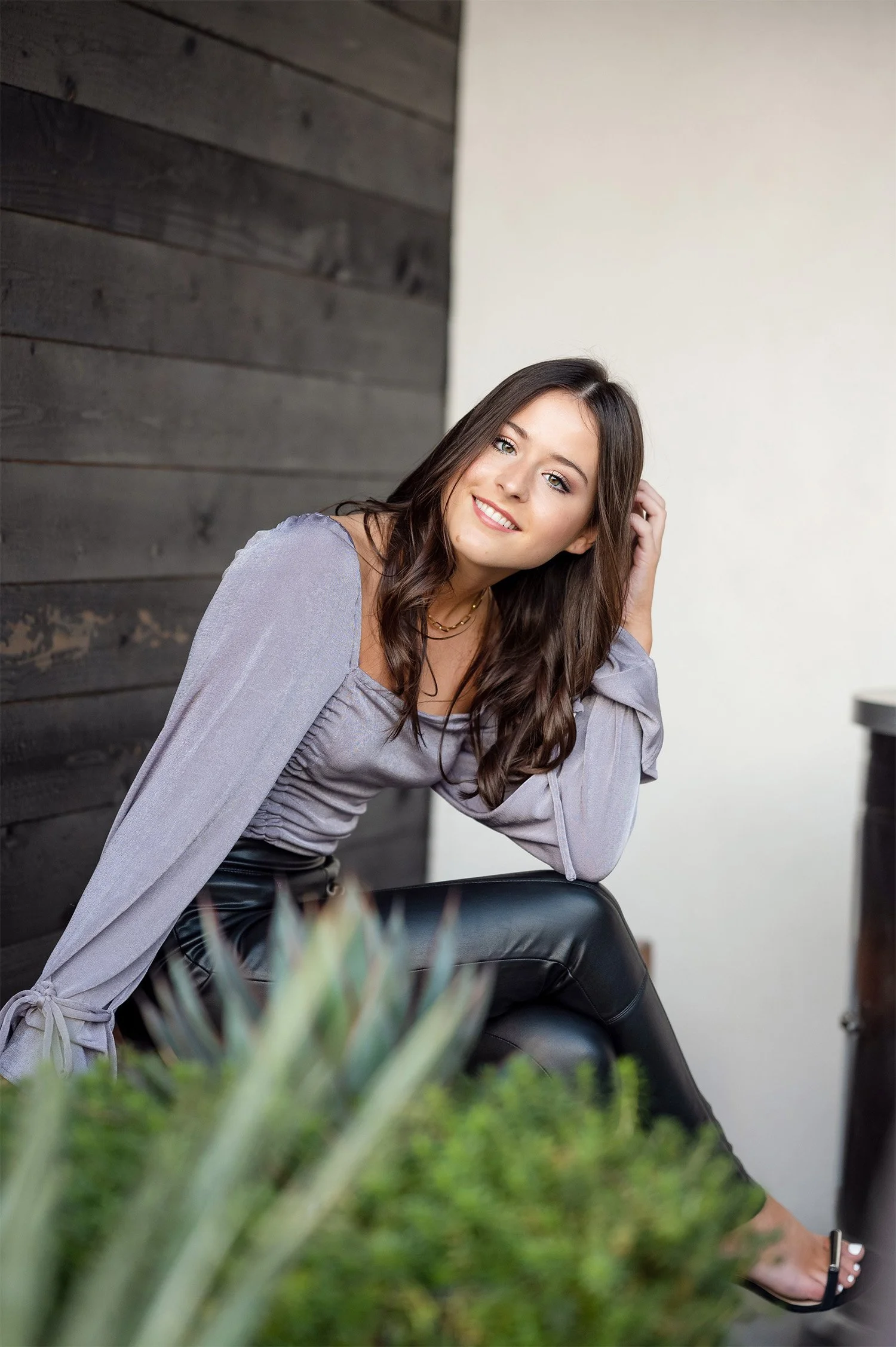 Austin Senior photographer fun portrait session High School student 