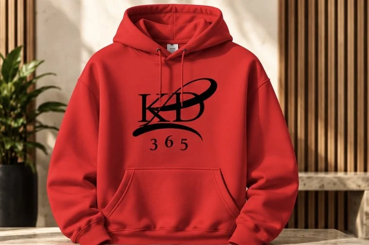 KLD 365 HOODIE - Red/Royal