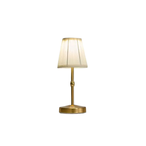 Gold / Bone lamp