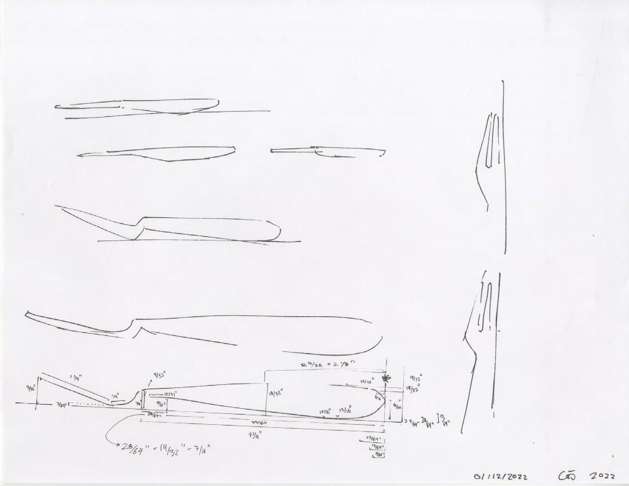 Dialing the Measurements of the fork