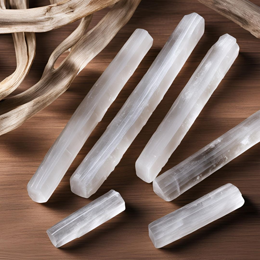 Selenite Crystal Wands
