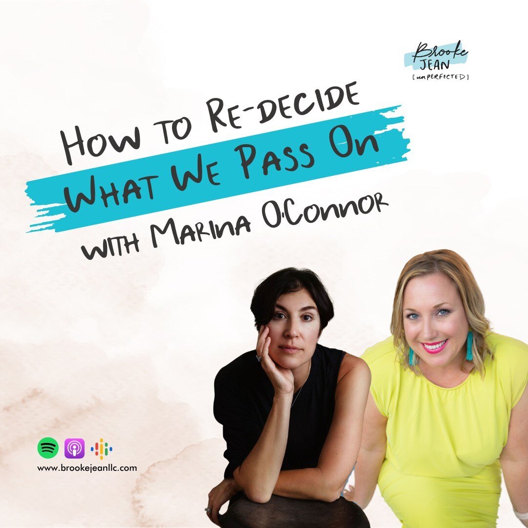 It's a new day, my loves! ☀️ I am so excited to sit down with my friend Marina O'Connor again for this week's episode! She is a gem of knowledge and this conversation was truly life-changing for me. ⁠
⁠
Probably one of the biggest and juiciest takeaw