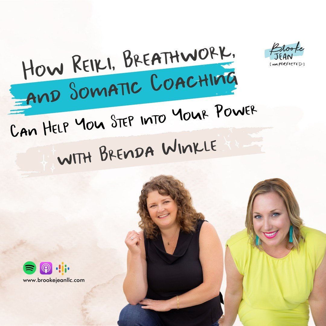 WOAH. 🤩 I absolutely loved getting to chat with my friend, Brenda Winkle, in this week's episode! ⁠
⁠
We talk about how the dynamic duo of breathwork and Reiki can help us release stored emotions and trauma, clearing the path for our inner light to 