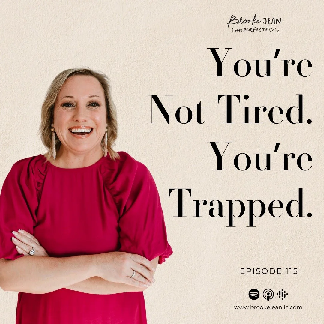 You&rsquo;re not tired. You&rsquo;re TRAPPED.
Trapped in perfectionism.
Trapped in the &ldquo;good girl&rdquo; performance.
Trapped in saying yes when you mean NO.

This podcast episode is your permission slip to reclaim your energy and stop giving i