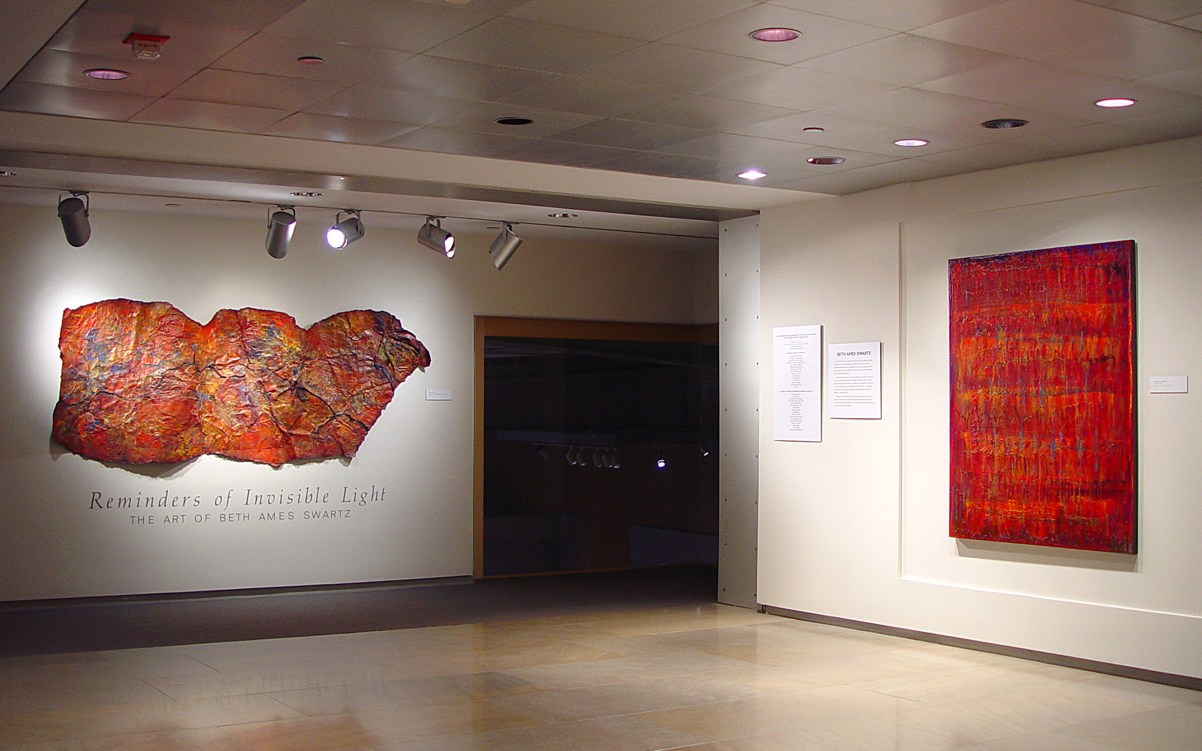 Beth Ames Swartz retrospective, Phoenix Art Museum, 2002