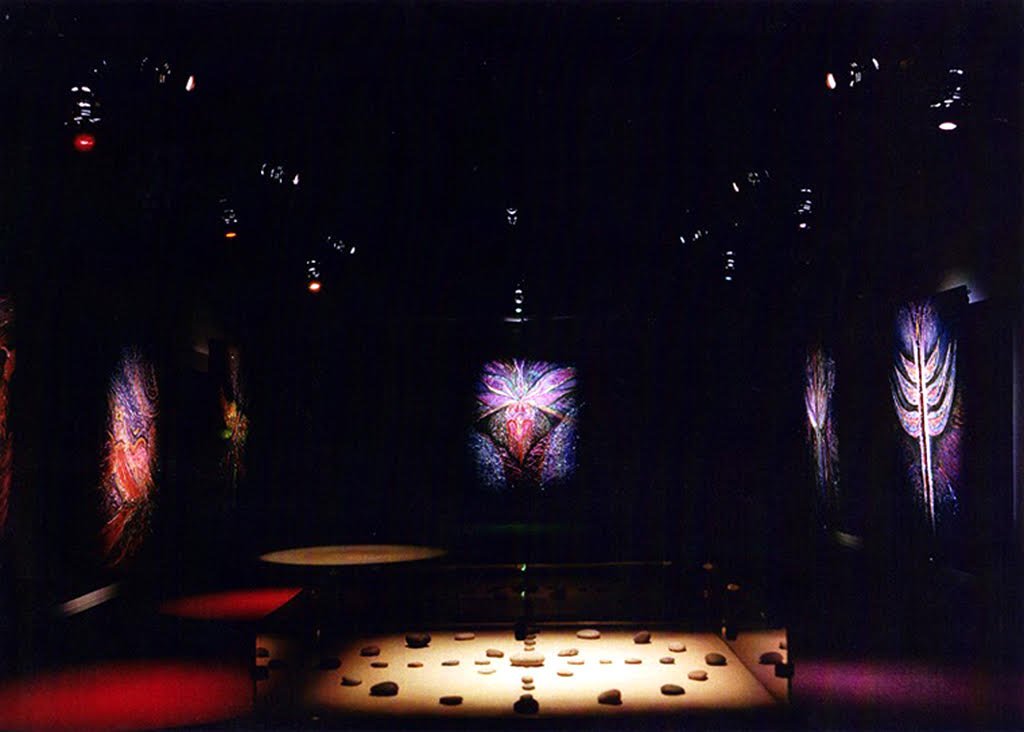 Beth Ames Swartz exhibtion, A Moving Point of Balance, 1985