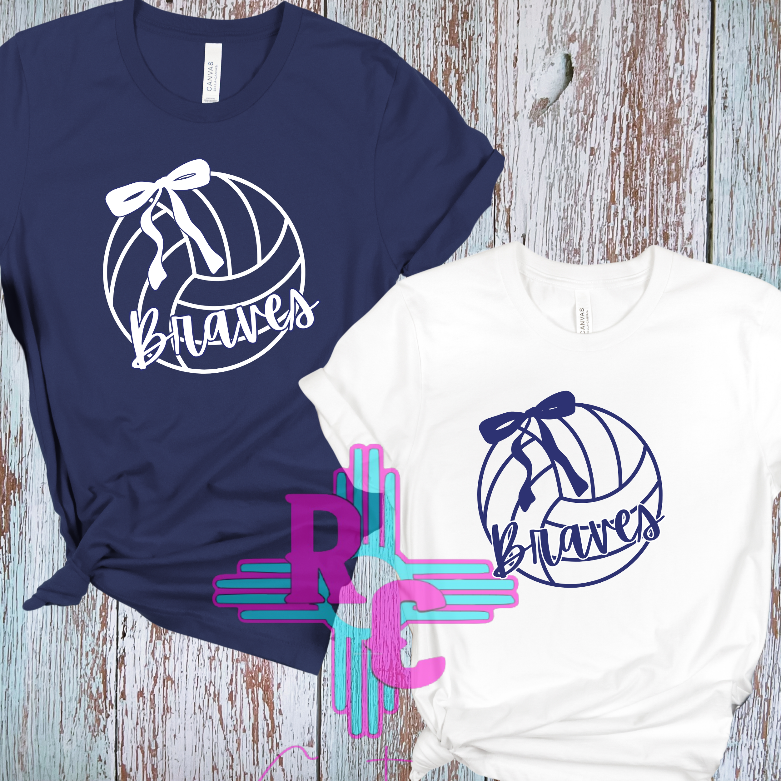 Ruidoso Braves Volleyball With Bow