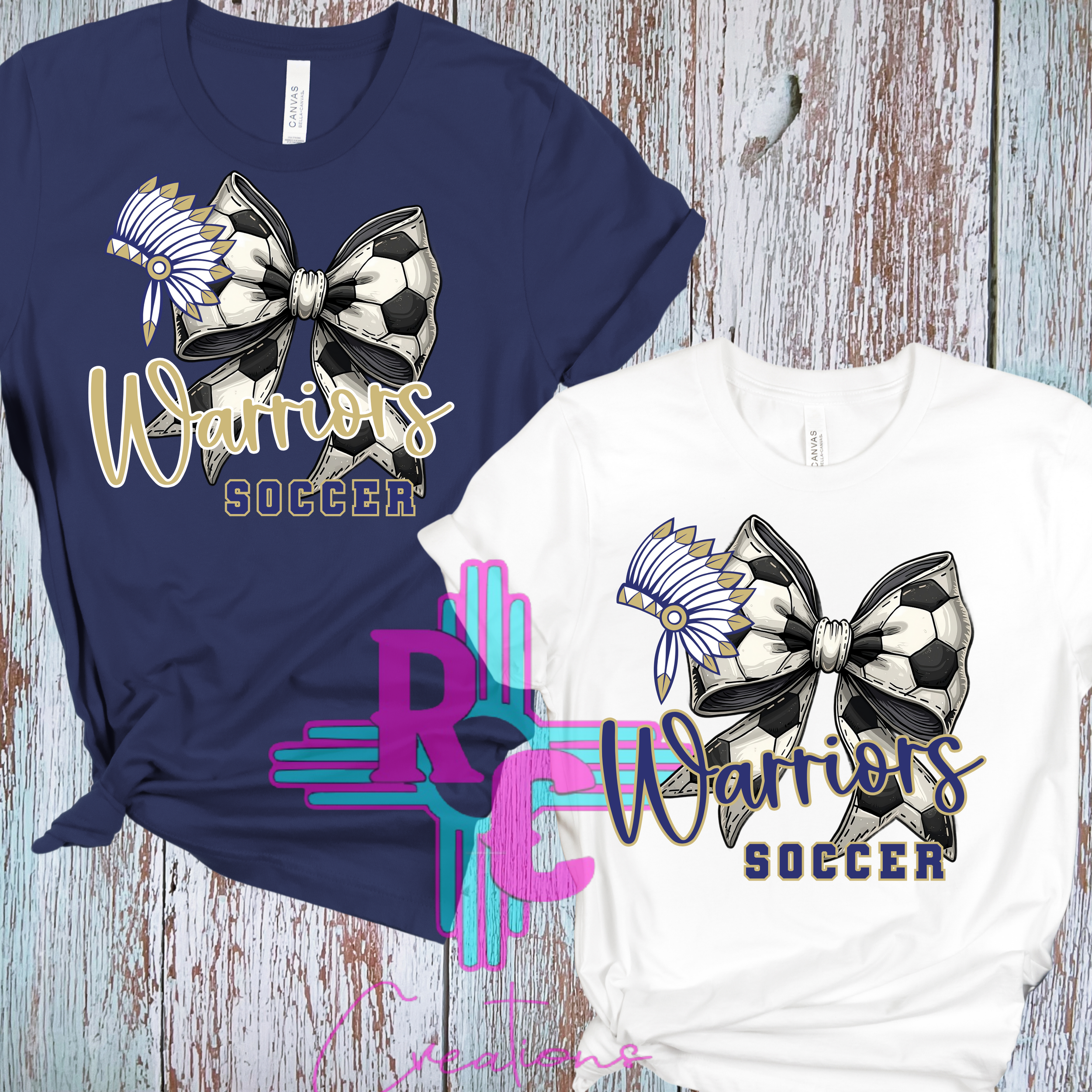 Ruidoso Warriors Soccer Bow