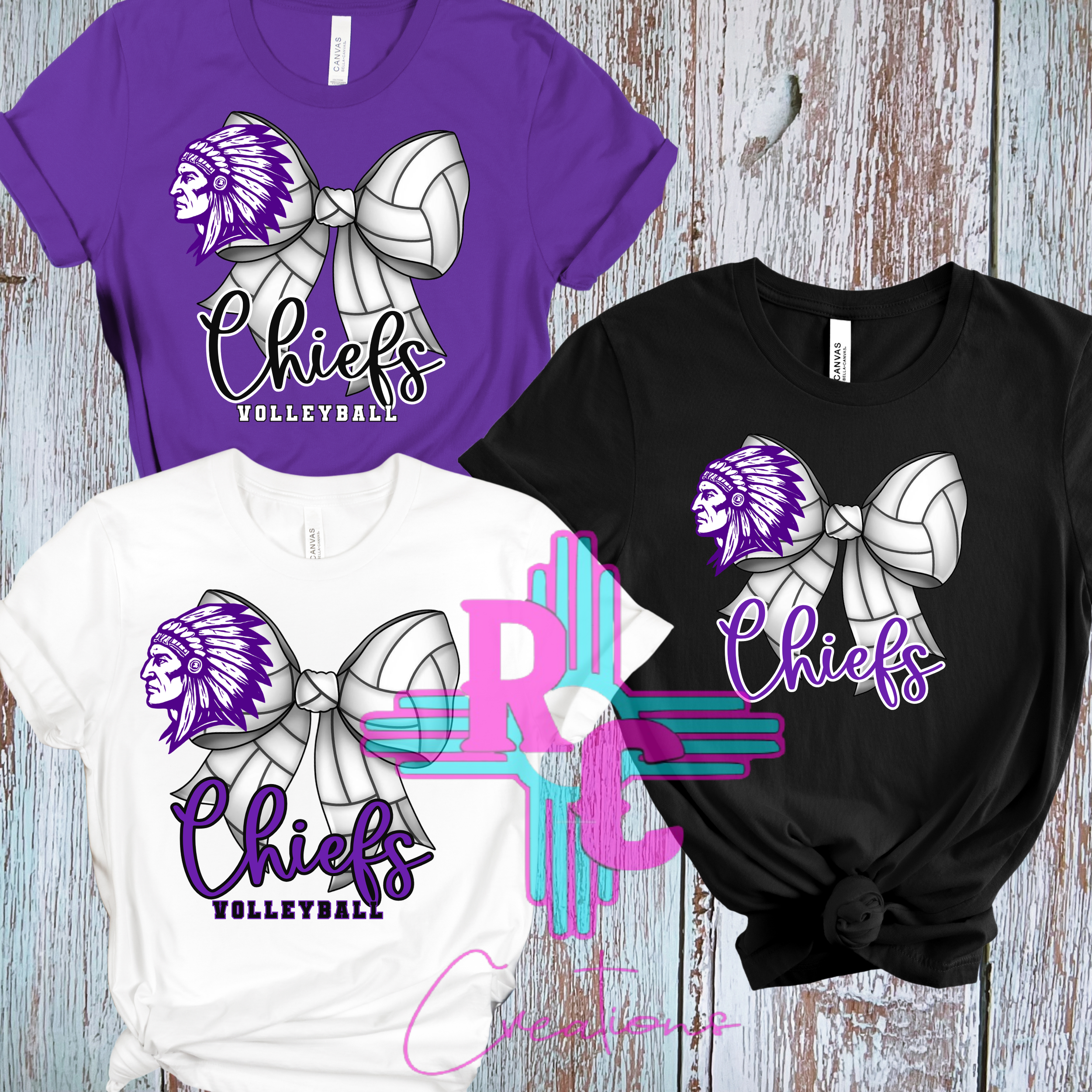 CHIEFS VOLLEYBALL BOW