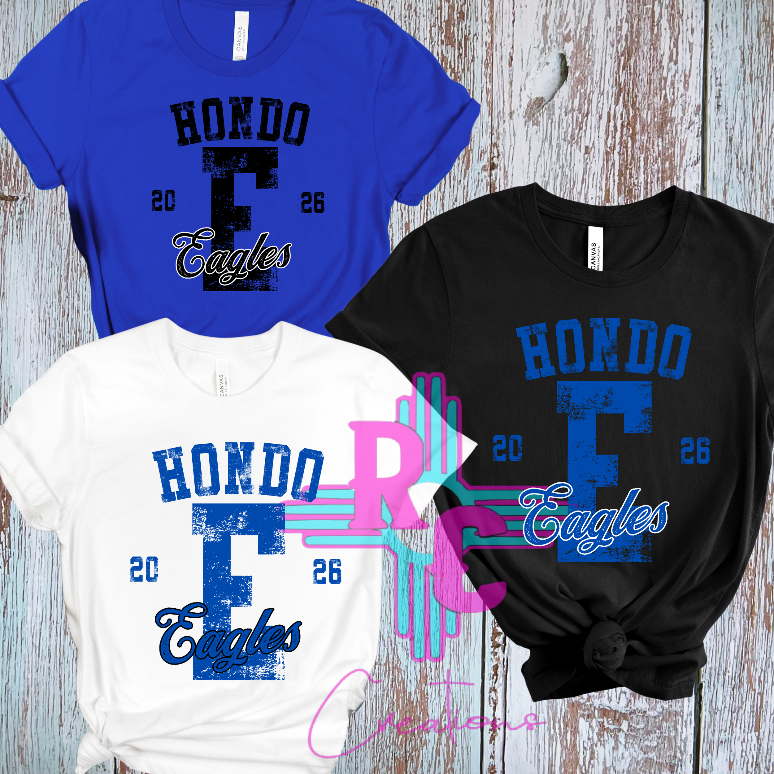Hondo Eagles Distressed