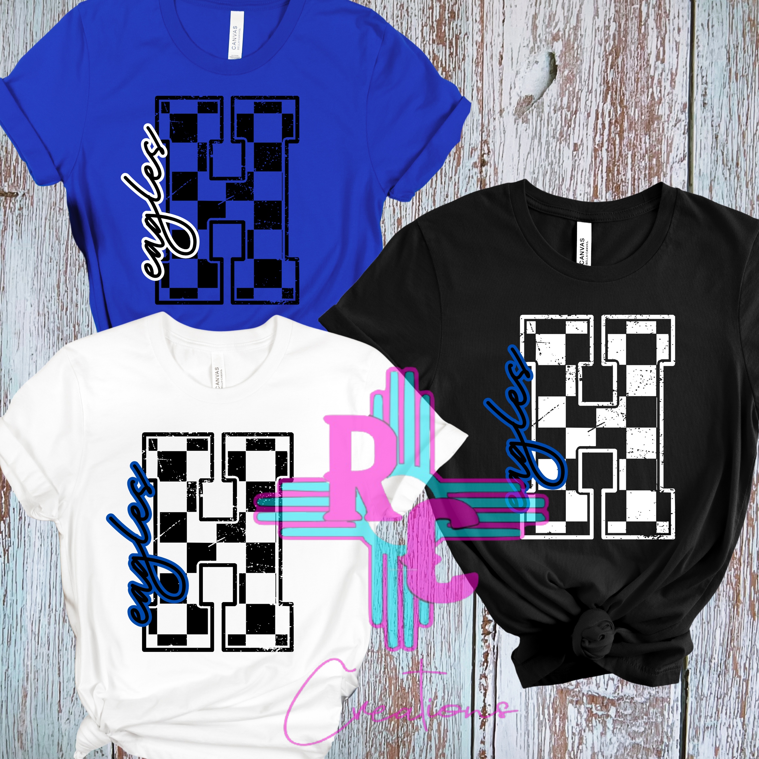 Hondo Eagles Checkered H