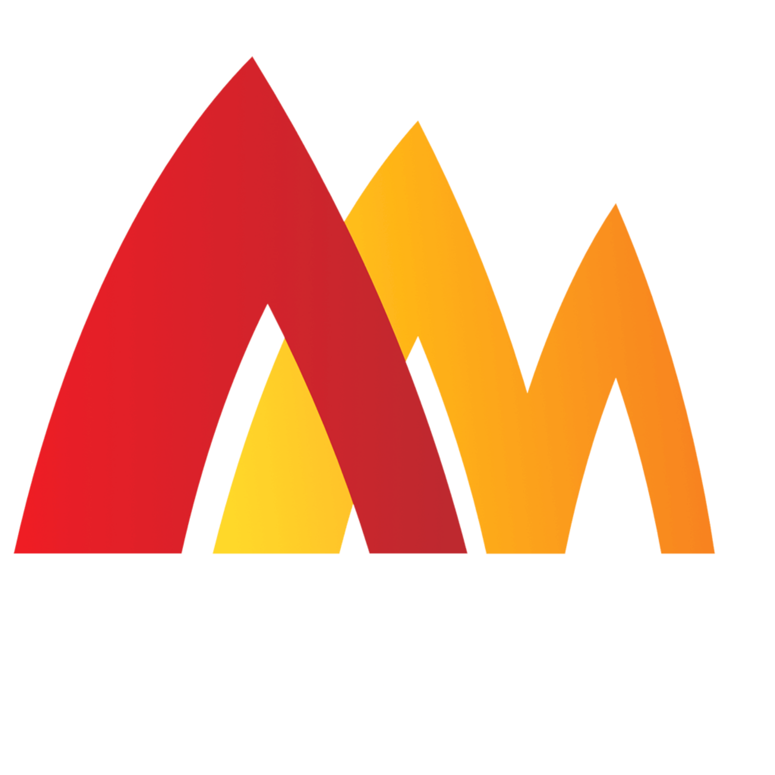 A stylized logo consisting of overlapping, elongated mountain peaks in red, yellow, and orange colors with the text 'MAX' below in white and yellow.