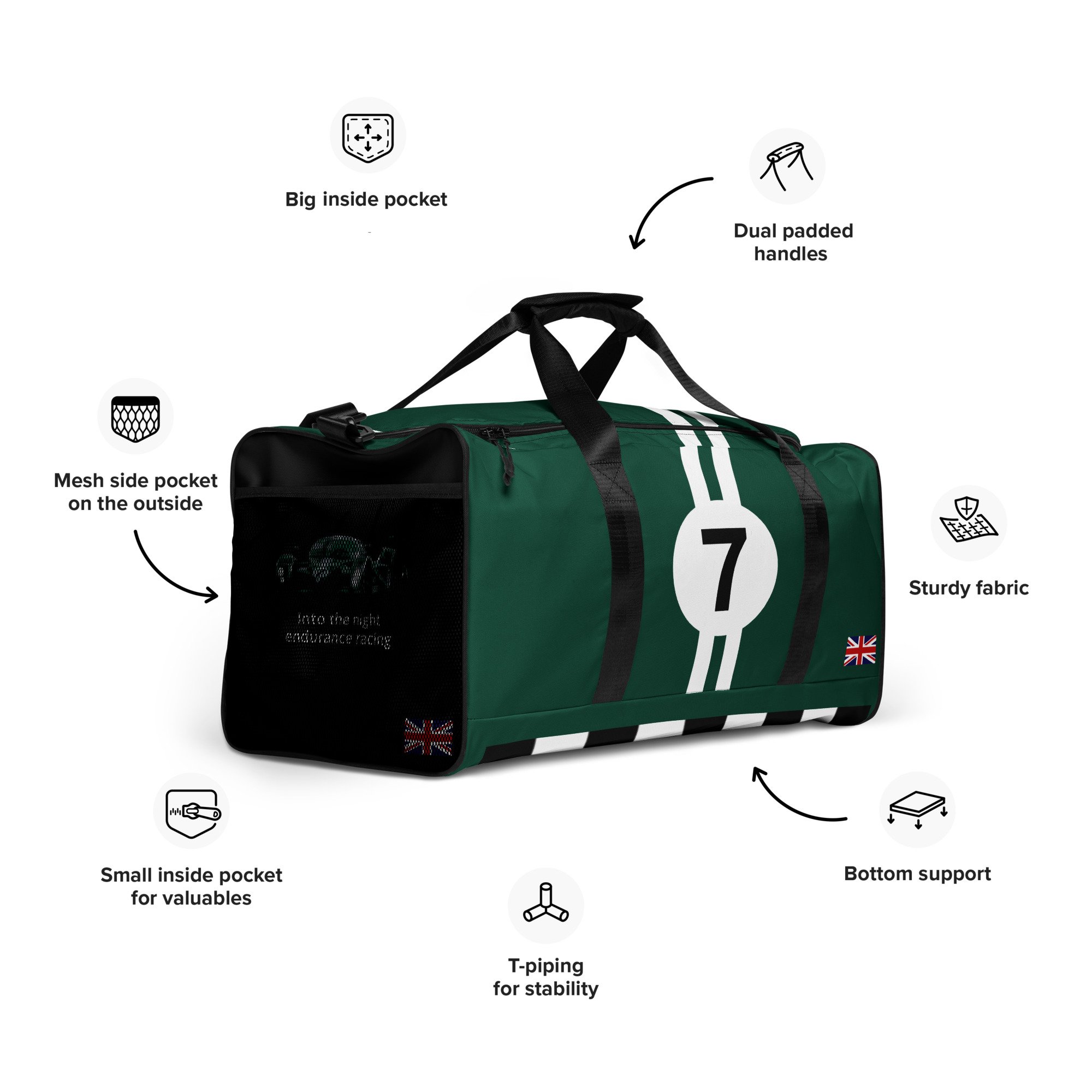 Speed 8 Le Mans Winner Tribute Duffle bag, luggage, holdall