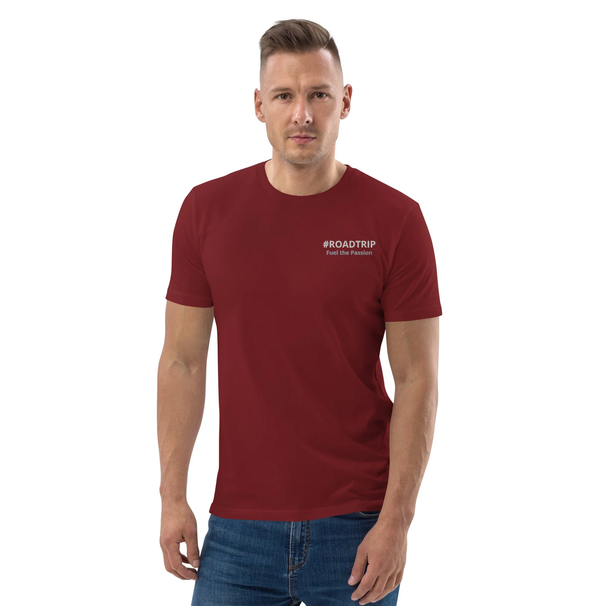 unisex-organic-cotton-t-shirt-burgundy-front-62f91f026aa69.jpg