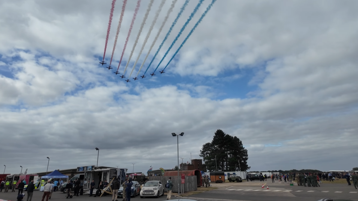 British Icons Unite: A Rare Invitation to RAF Syerston - Aston Martins, Red Arrows, Eurofighter Typhoon and more!