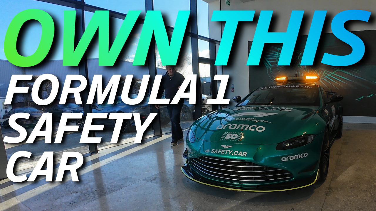 The Aston Martin FIA Safety Car from F1’s Most Controversial Finale – Now for Sale!