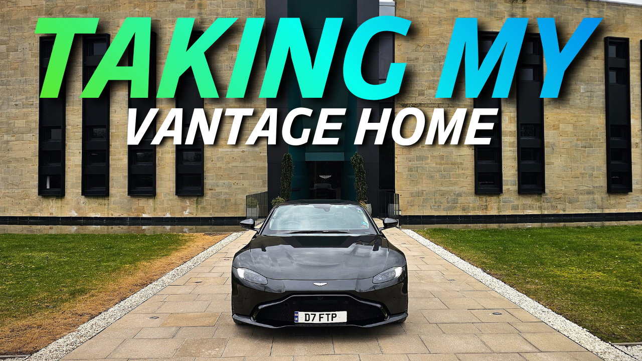 Driving My Aston Martin Vantage Back to Gaydon | HQ and Aston Martin Works Visit