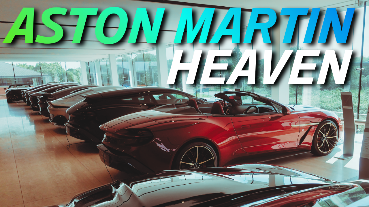 Inside Aston Martin Nottingham: Vantage S, Vanquish, a Couple of Zagato's and more - Showroom Tour