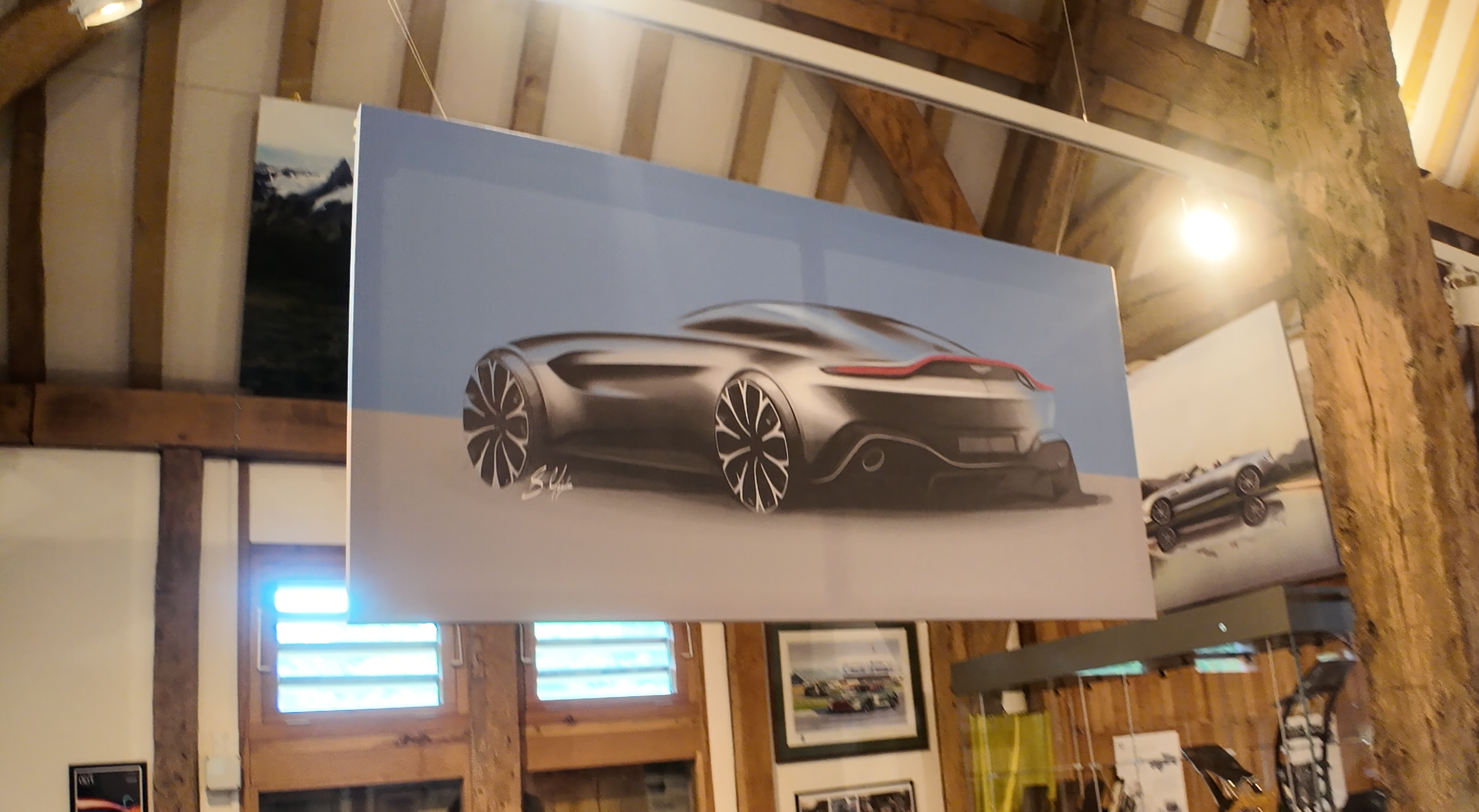 DB10 Concept Picture at Aston Martin Heritage Museum, UK
